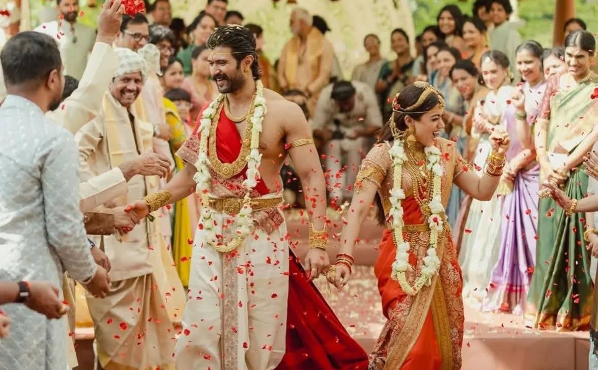 ବିବାହ ବନ୍ଧନରେ ବାନ୍ଧି ହେଲେ ରଶ୍ମିକା-ବିଜୟ